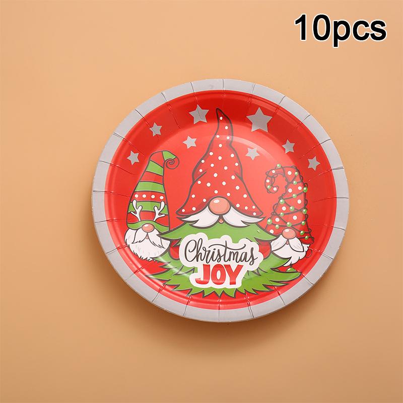 10 шт. Рождественское украшение для вечеринки, мультфильм, 7 дюймов, рождественская бумажная тарелка, одноразовая тарелка
10 шт. Рождественское украшение для вечеринки, мультфильм, 7 дюймов, рождественская бумажная тарелка, одноразовая тарелка