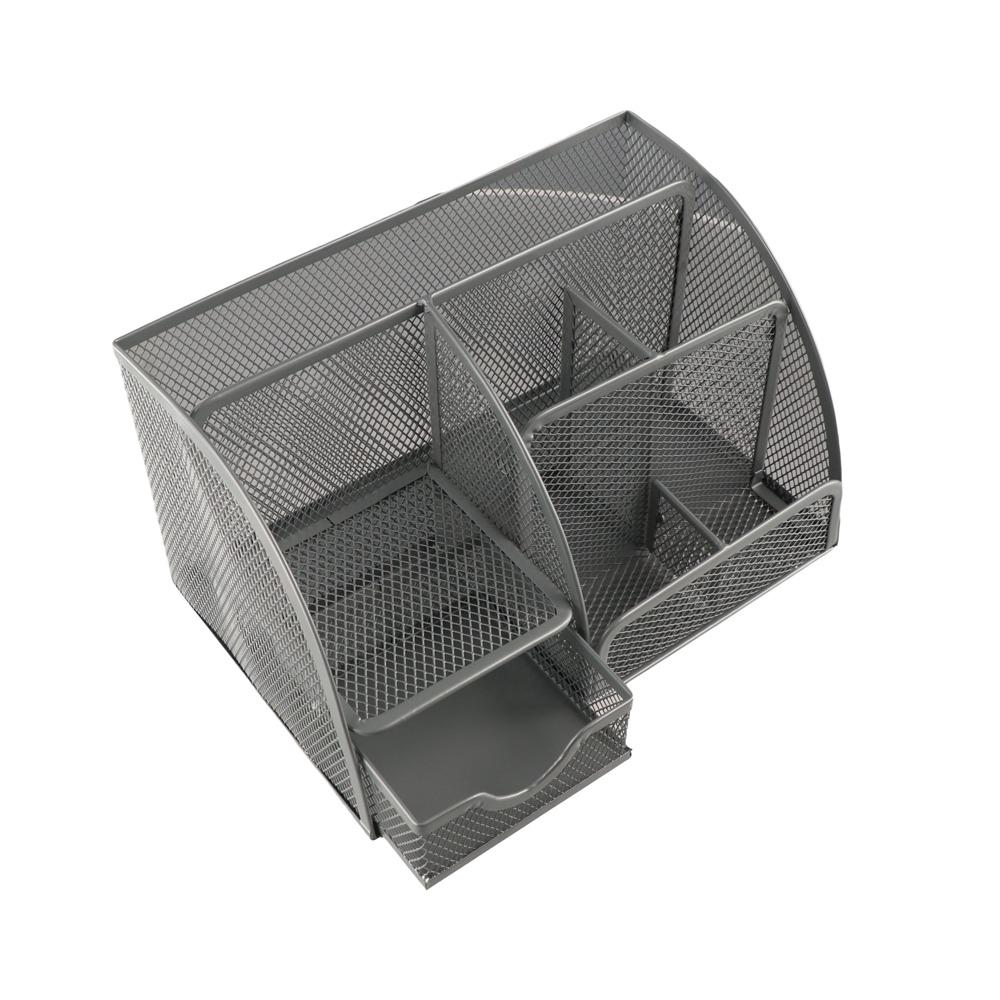 Creative Multi Grid Pen Holder Multi-functional Sundries Storage Box Stationery Supplies чорний
Creative Multi Grid Pen Holder Multi-functional Sundries Storage Box Stationery Supplies чорний