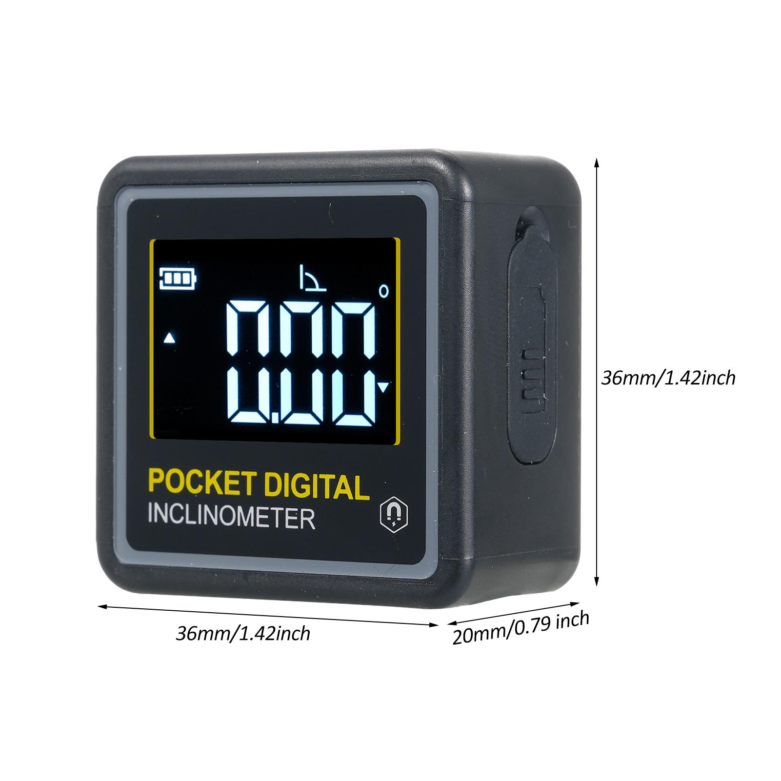 4 x 90 degrees Portable Digital Inclinometer LCD Backlight Digital Protractor Slope Meter Digital Angle Ruler Single чёрный
4 x 90 degrees Portable Digital Inclinometer LCD Backlight Digital Protractor Slope Meter Digital Angle Ruler Single чёрный