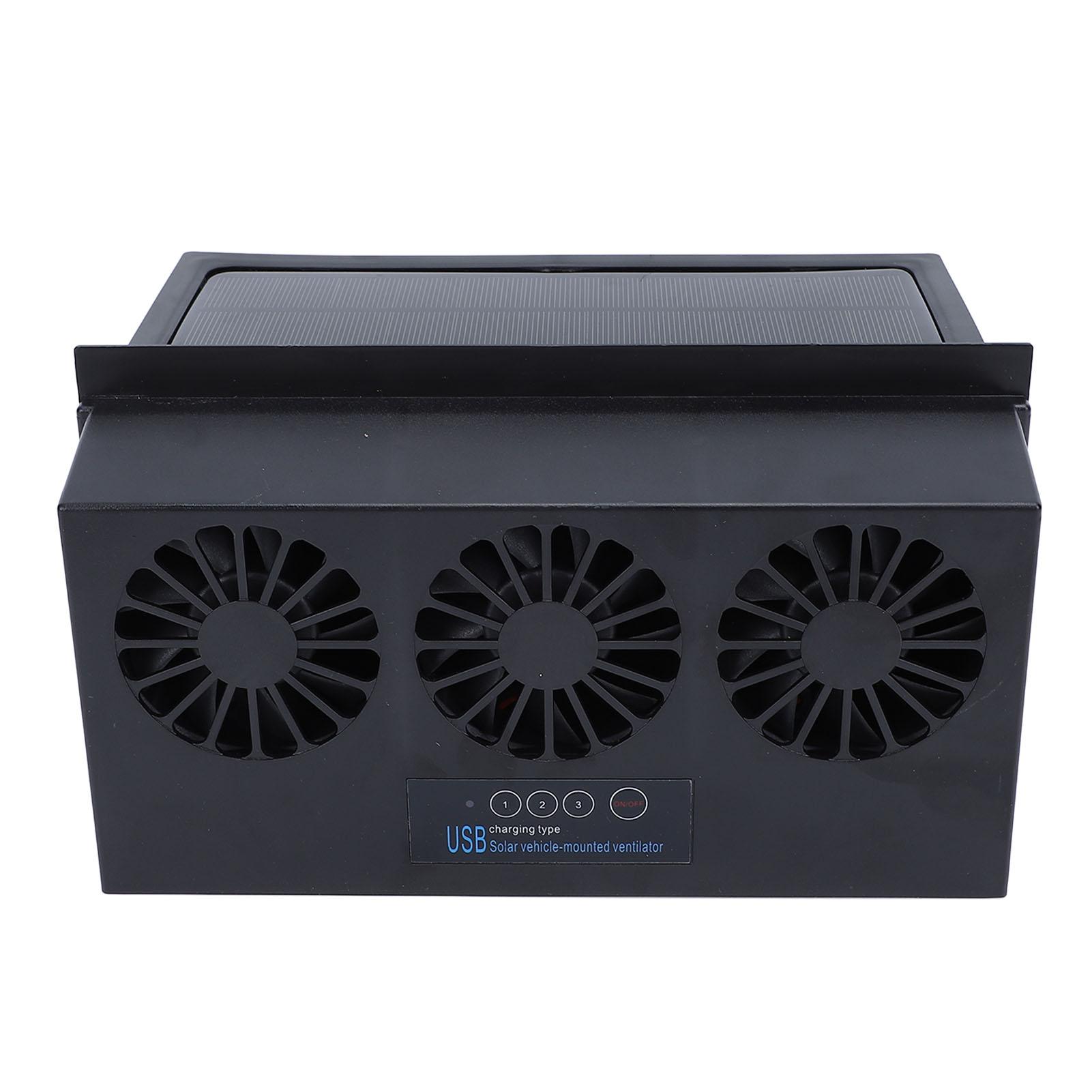 Solar Powered Car Exhaust Fan 3 Hds Odor Removal Multifunctional Purifier Cooling Fan for Home Automotive
Solar Powered Car Exhaust Fan 3 Hds Odor Removal Multifunctional Purifier Cooling Fan for Home Automotive