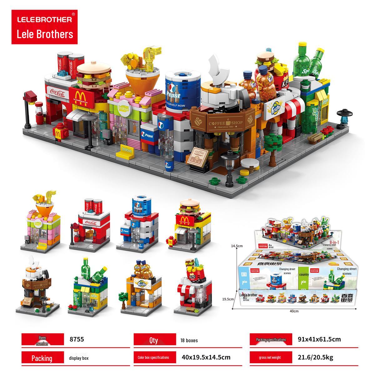 Совместимый с LEGO Street View City Architecture Дом мечты Строительные блоки - Детская развивающая игрушка
Совместимый с LEGO Street View City Architecture Дом мечты Строительные блоки - Детская развивающая игрушка