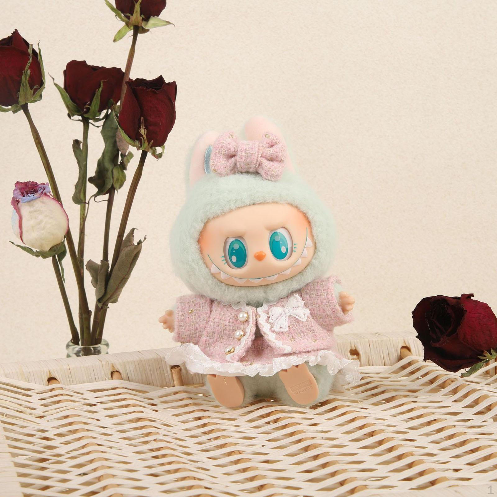 15 Cm Or 17 Doll Clothes with Fashionable Coat, Dress, And Hair Accessory (doll Not Included). рожевий
15 Cm Or 17 Doll Clothes with Fashionable Coat, Dress, And Hair Accessory (doll Not Included). рожевий