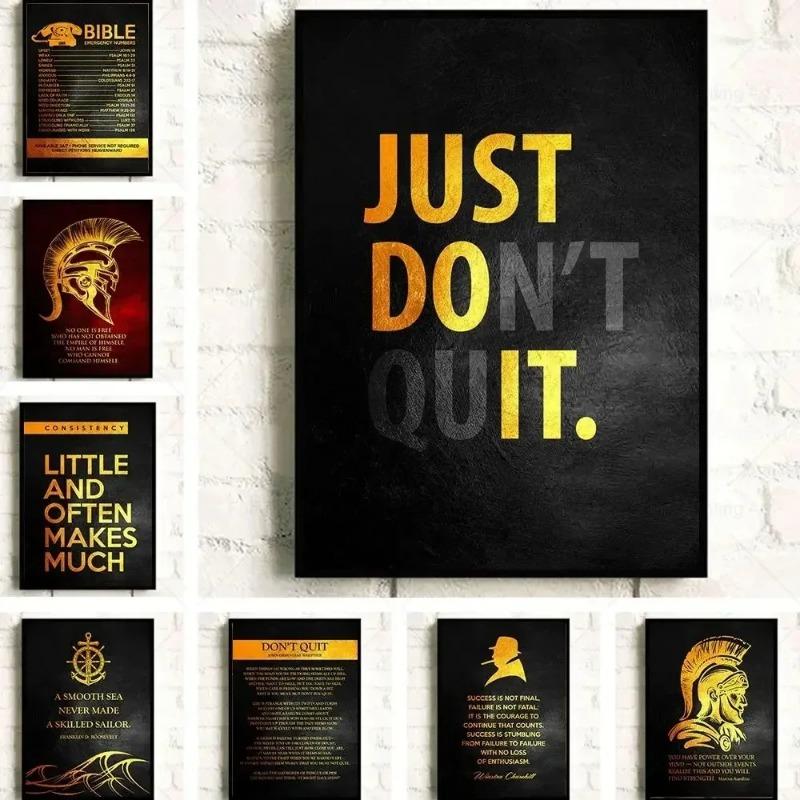 Motivational Quote Art Posters For Wall Black Golden Letters Inspiring Canvas Painting Wall Art Picture Office Living Room Decor 21cm×30cm NoFrame
Motivational Quote Art Posters For Wall Black Golden Letters Inspiring Canvas Painting Wall Art Picture Office Living Room Decor 21cm×30cm NoFrame