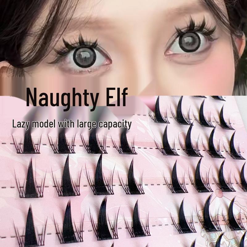 Yue Jiao Niang Naughty Elf Lush False Eyelashes: Photogenic, Comic Style for Women and Students
Yue Jiao Niang Naughty Elf Lush False Eyelashes: Photogenic, Comic Style for Women and Students