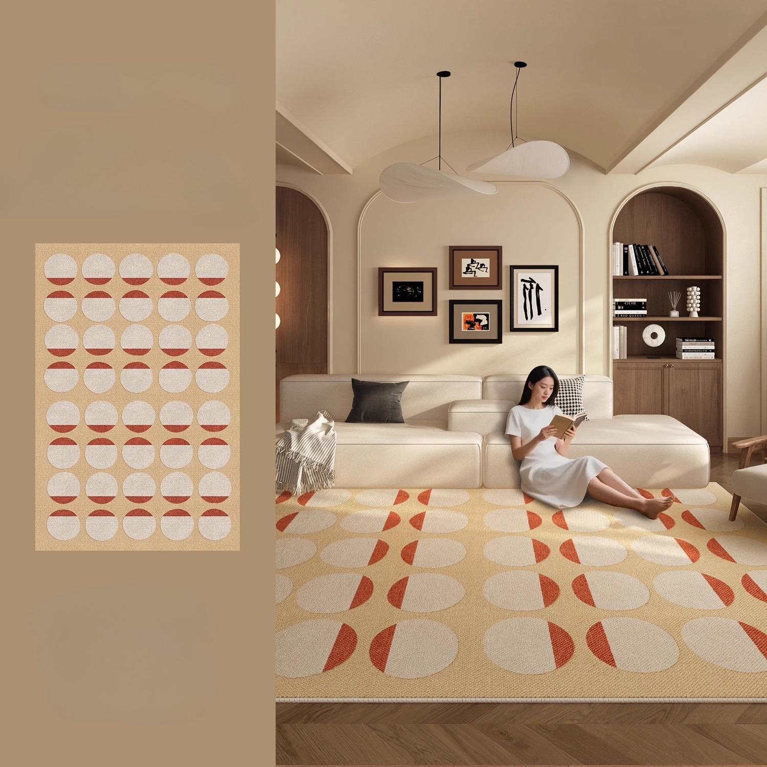 Retro Rugs for Bedroom Large Area Waterproof Washable Carpet Anti-slip Floor Mat Living Room Decoration 80*120cm
Retro Rugs for Bedroom Large Area Waterproof Washable Carpet Anti-slip Floor Mat Living Room Decoration 80*120cm