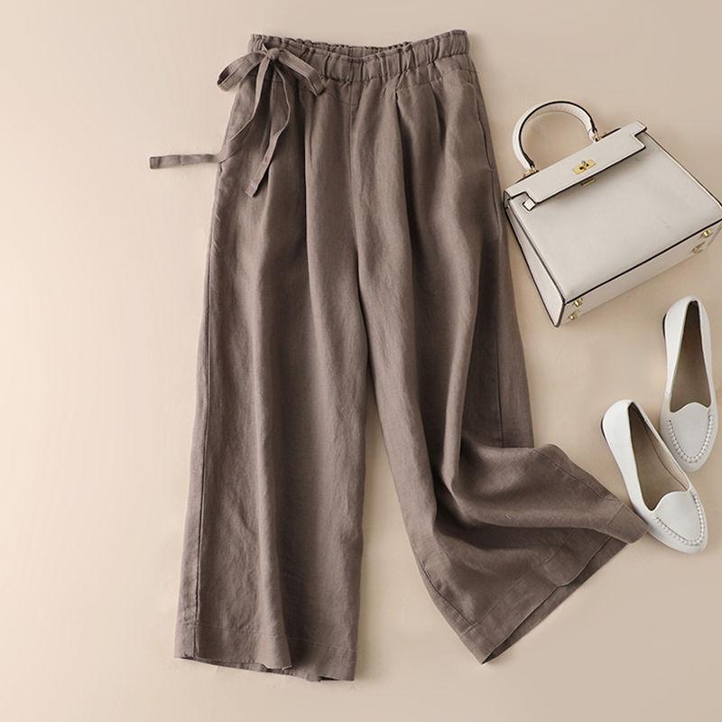 Falling Pants for Women Loose and Slimming for Summer Thin Cotton and Linen Wide Leg Pants for Women Plus Size Straight Leg Casual Pants 2XL
Falling Pants for Women Loose and Slimming for Summer Thin Cotton and Linen Wide Leg Pants for Women Plus Size Straight Leg Casual Pants 2XL