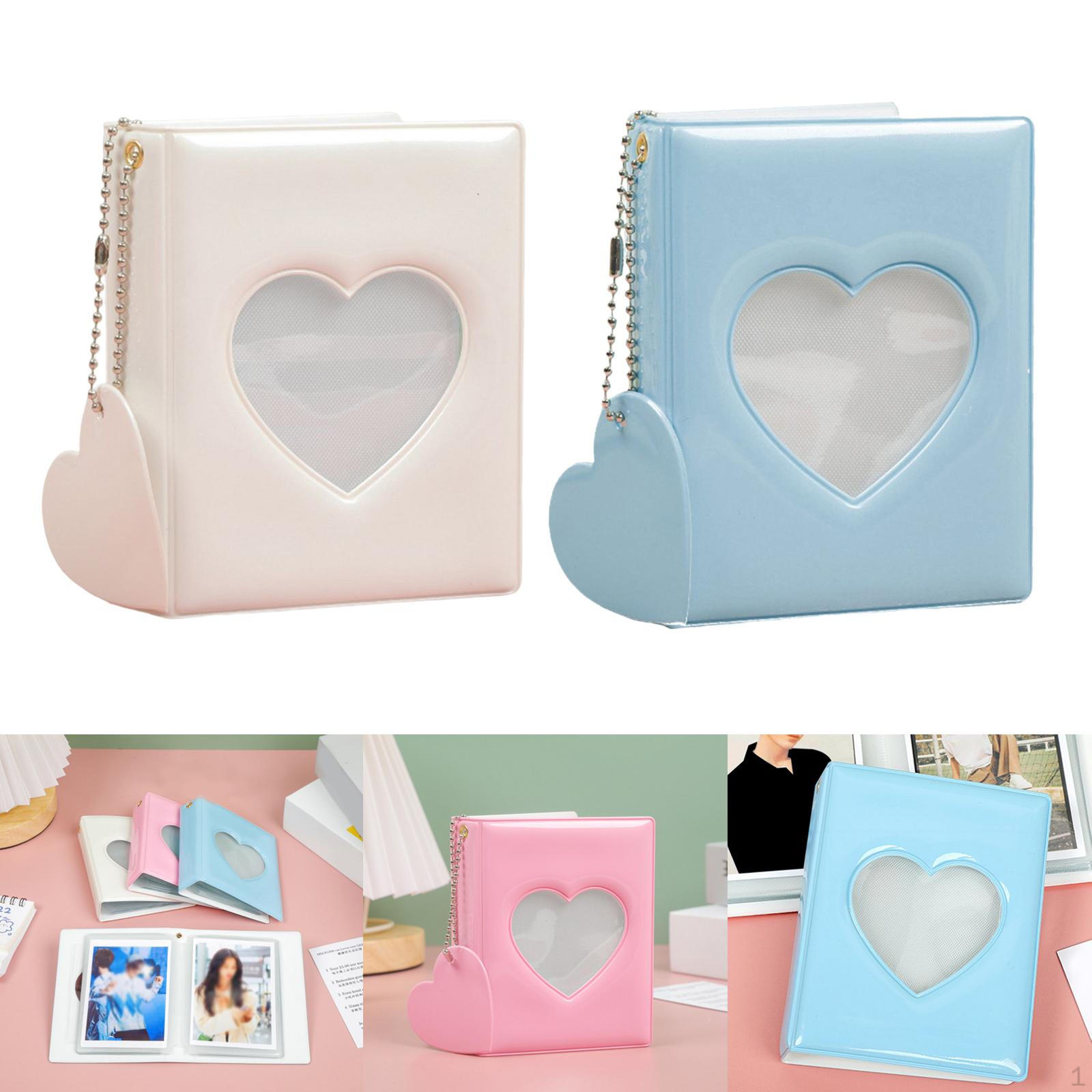 2 штуки Портативный 3-дюймовый держатель для фотокарточек Мини-фотоальбом Синий и белый
2 штуки Портативный 3-дюймовый держатель для фотокарточек Мини-фотоальбом Синий и белый