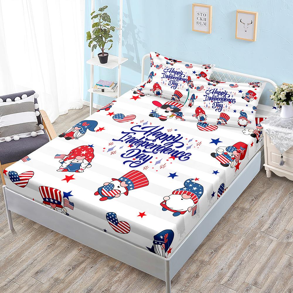 Three-Piece Mattress, Mattress Cover, Santa Claus Independence Day Mattress Cover Sheet 100*190*40cm*1 Pillowcase 51*75cm*1
Three-Piece Mattress, Mattress Cover, Santa Claus Independence Day Mattress Cover Sheet 100*190*40cm*1 Pillowcase 51*75cm*1