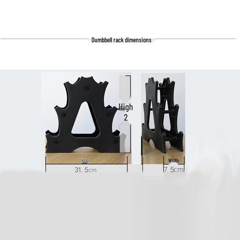 Adjustable ABS Plastic Dumbbell Rack for Home Gym – Holds 6 Dumbbells, Dual-Sided Use.
Adjustable ABS Plastic Dumbbell Rack for Home Gym – Holds 6 Dumbbells, Dual-Sided Use.