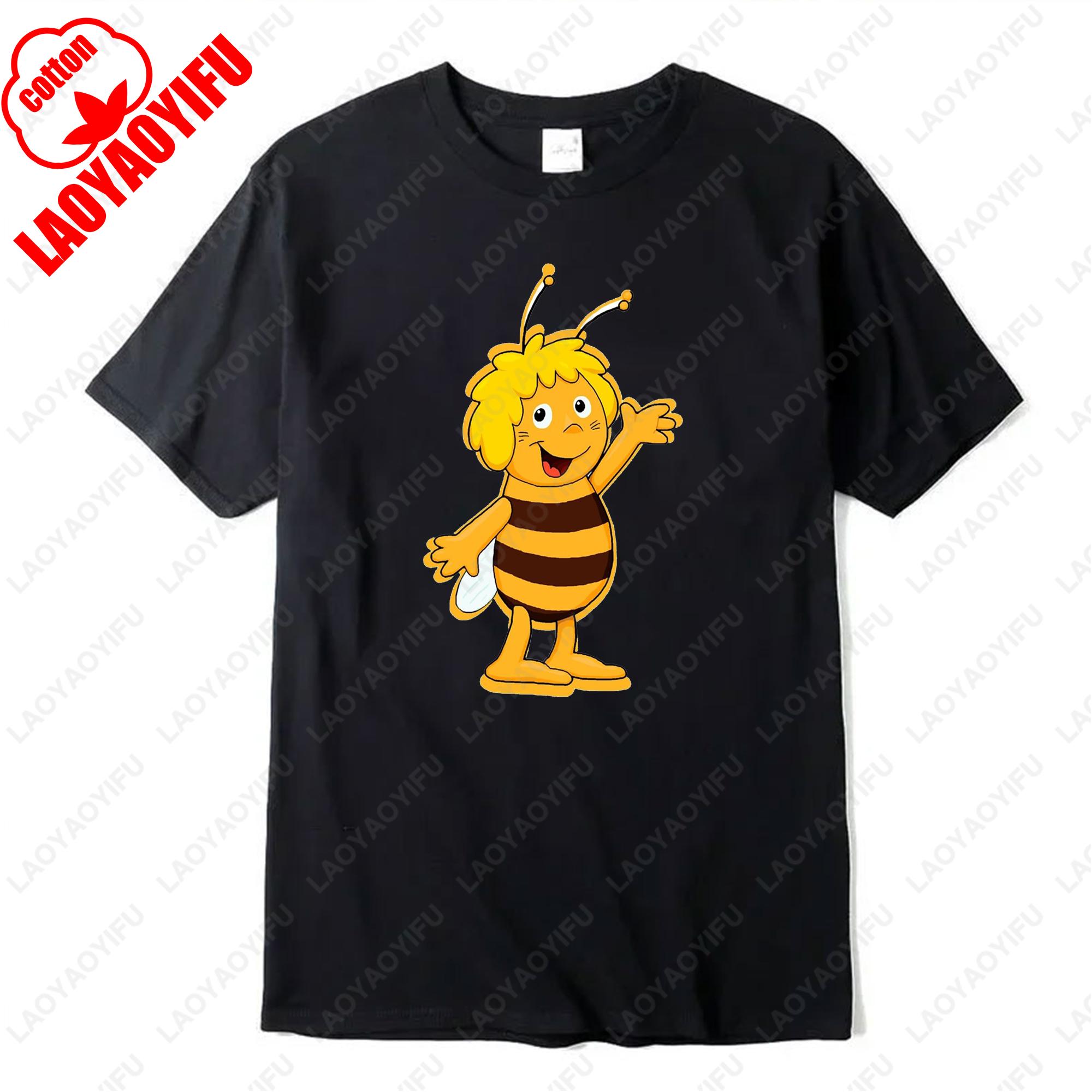 Maya The Bee Movie Cute Tshirt Funny Summer Fashion Short Sleev Popular Commuter Unisex Tees Cotton Men Women Harajuku Tops Gift M
Maya The Bee Movie Cute Tshirt Funny Summer Fashion Short Sleev Popular Commuter Unisex Tees Cotton Men Women Harajuku Tops Gift M
