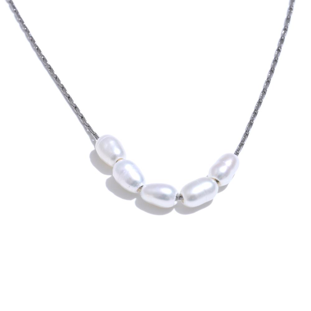 Yhpup Natural Freshwater Pearls Stainless Steel Chain Necklace for Women Waterproof Chic Fashion Collar Jewelry Gift Waterproof
Yhpup Natural Freshwater Pearls Stainless Steel Chain Necklace for Women Waterproof Chic Fashion Collar Jewelry Gift Waterproof