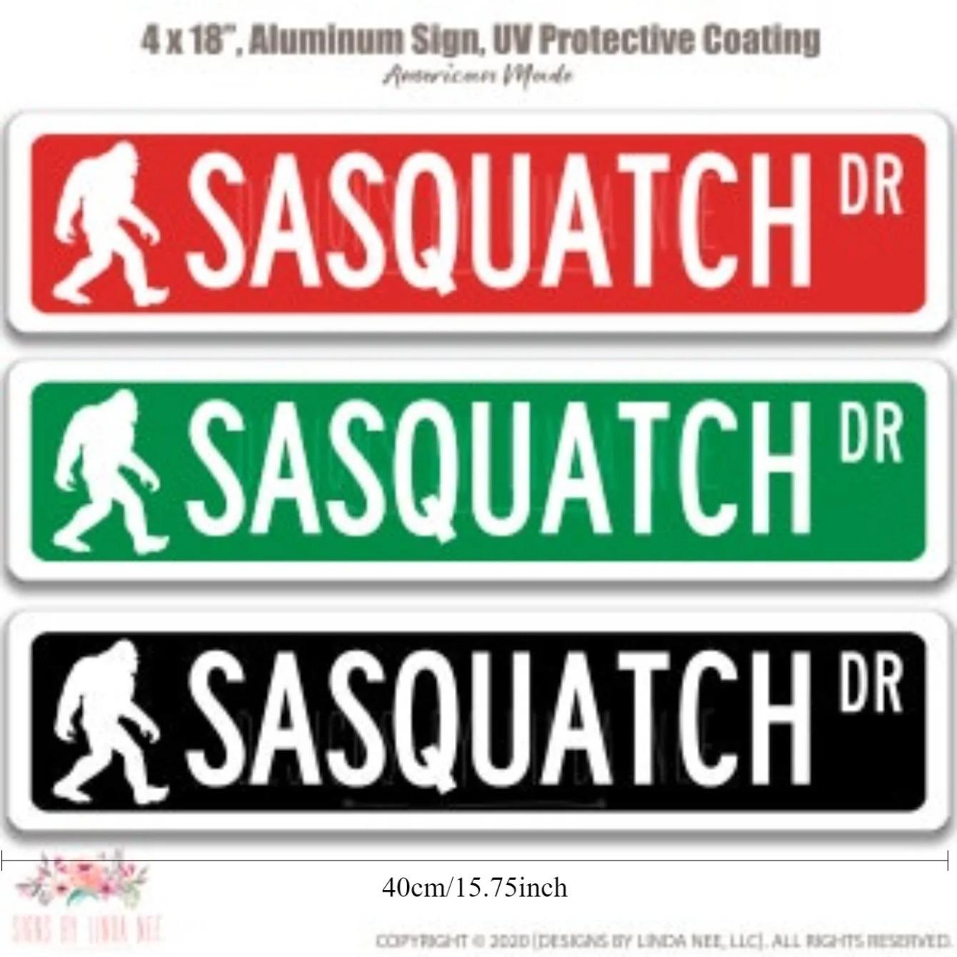 Sasquatch Street Sign Bigfoot Metal Art for Men Outdoor Yeti Decor Cabin Funny Hunting Gift червоний
Sasquatch Street Sign Bigfoot Metal Art for Men Outdoor Yeti Decor Cabin Funny Hunting Gift червоний