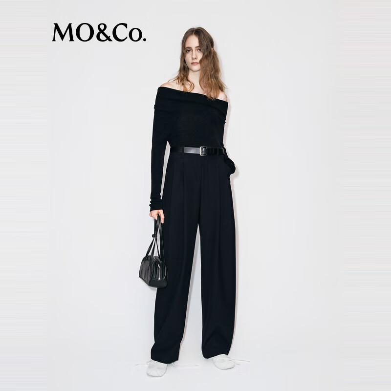 MO&Co. Women s High-Waist Straight Leg Wool Blend Trousers L
MO&Co. Women s High-Waist Straight Leg Wool Blend Trousers L