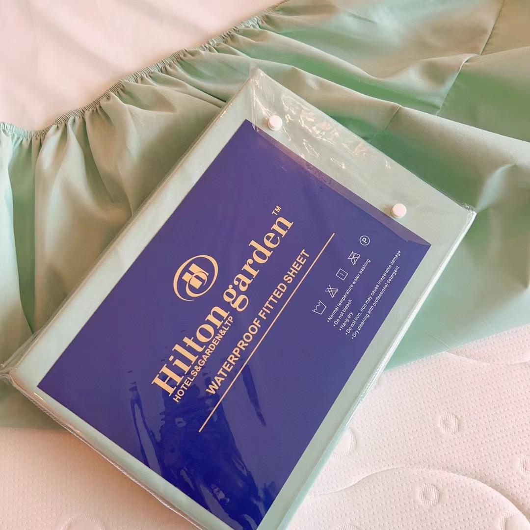 Hilton waterproof mattress household dust and urine mattress cover Simmons mattress protective cover 1.5m*2.0m колір морської хвилі
Hilton waterproof mattress household dust and urine mattress cover Simmons mattress protective cover 1.5m*2.0m колір морської хвилі