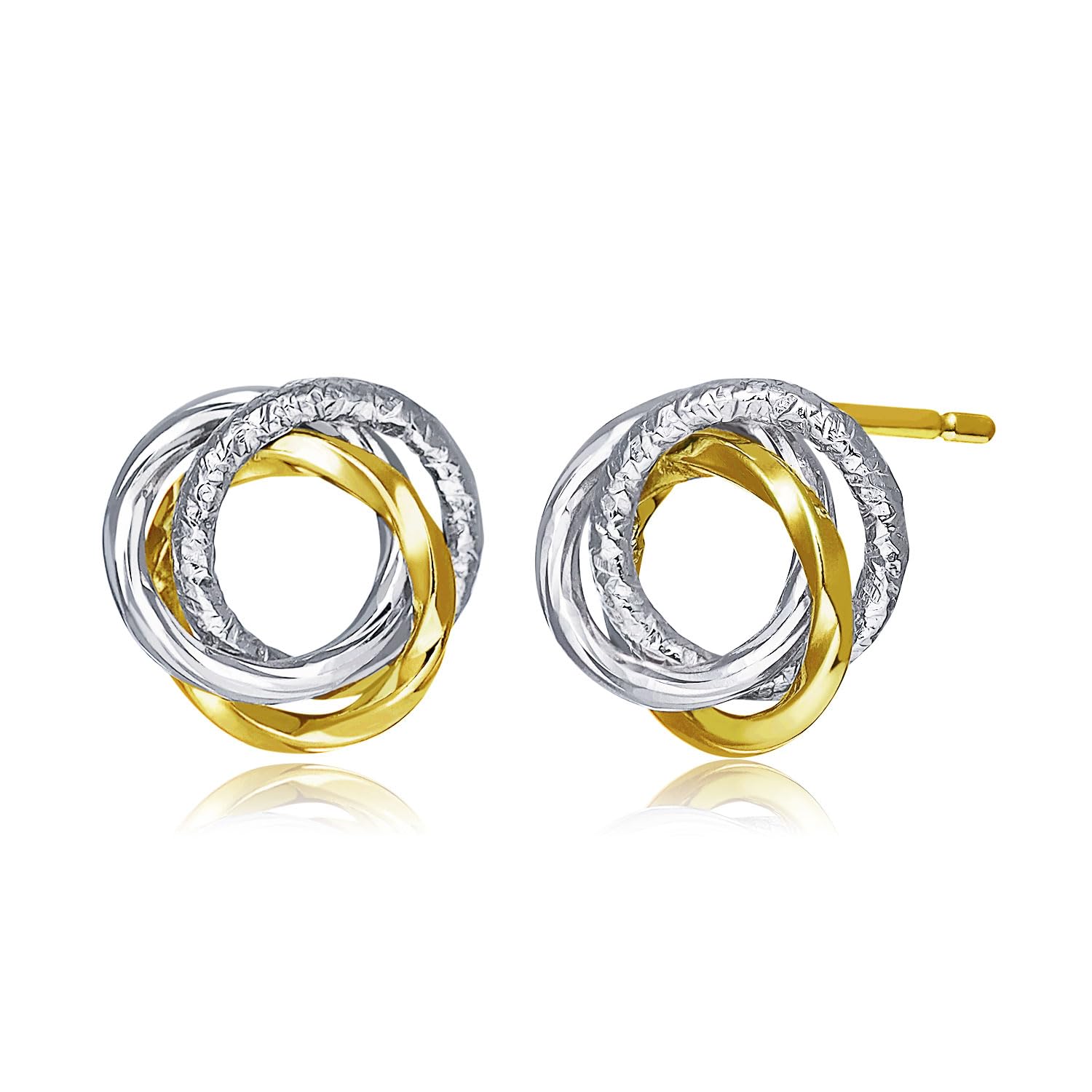 Lala Christie Women s Pipe Stud Earrings, PT900 and 18K Gold, Combination, le103-0001-mx
Lala Christie Women s Pipe Stud Earrings, PT900 and 18K Gold, Combination, le103-0001-mx