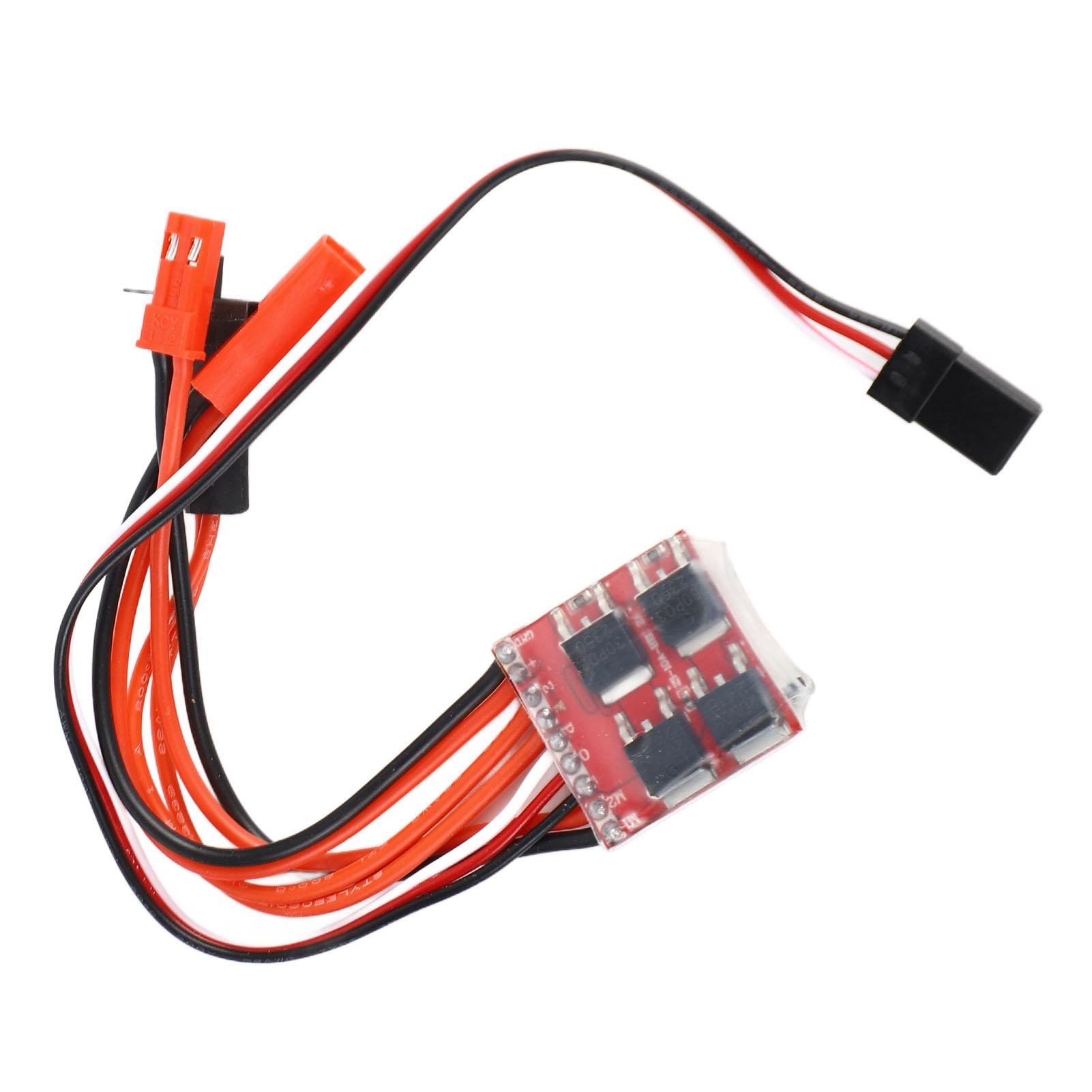 2Pcs RC Brushed Electric Speed Controller 30A Mini Stable RC ESC for 116 118 124 RC Car Boat
2Pcs RC Brushed Electric Speed Controller 30A Mini Stable RC ESC for 116 118 124 RC Car Boat