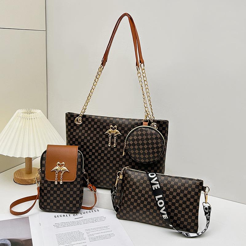 Стильная высококачественная плетеная сумка через плечо и кошелек для монет
Стильная высококачественная плетеная сумка через плечо и кошелек для монет