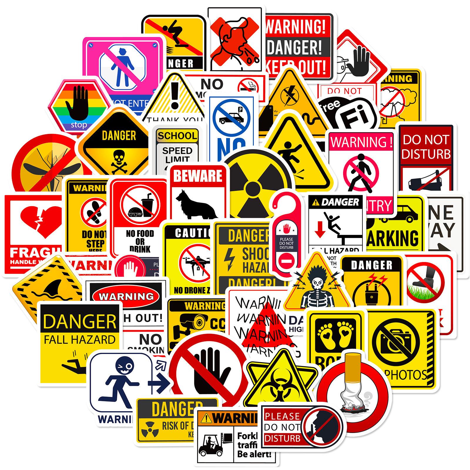 50 Realistic Warning Signs Recognition Children S Stickers English Early Childhood Education Stickers
50 Realistic Warning Signs Recognition Children S Stickers English Early Childhood Education Stickers