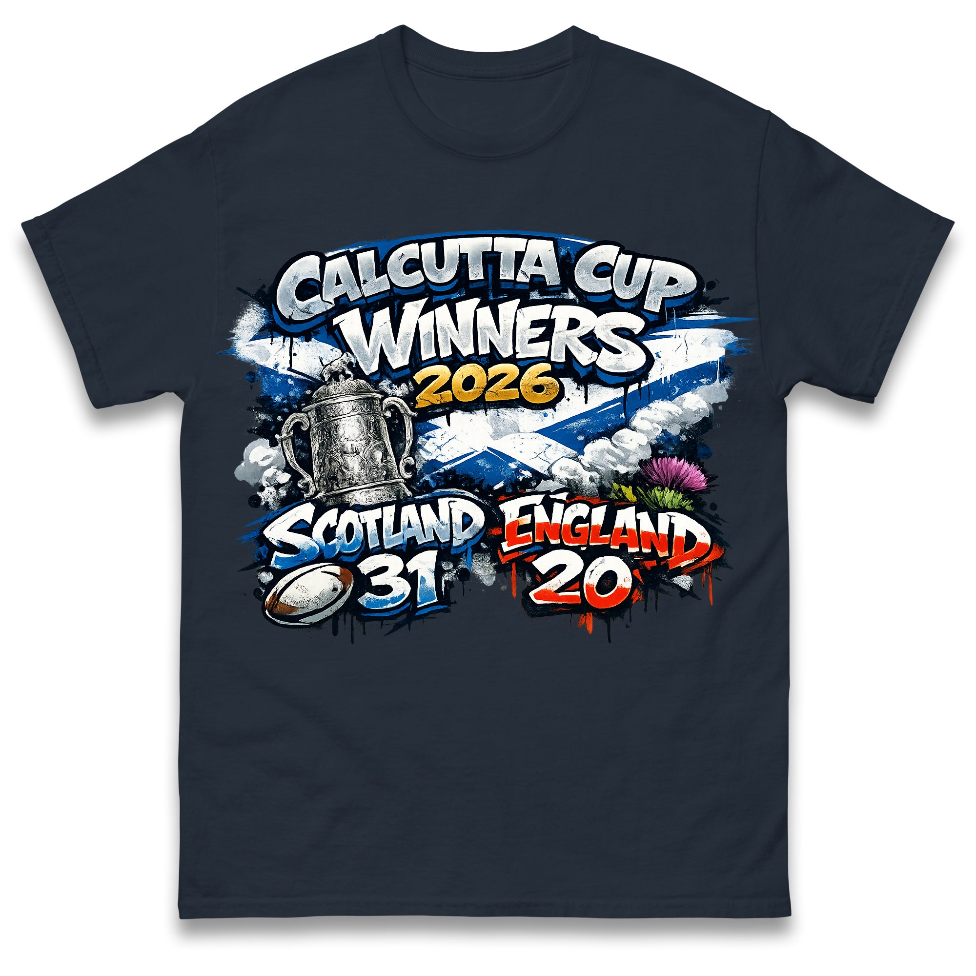 Scotland Calcutta Cup Winners 2026 T Shirt Tshirt Mens Womens Unisex Tops Tees S
Scotland Calcutta Cup Winners 2026 T Shirt Tshirt Mens Womens Unisex Tops Tees S
