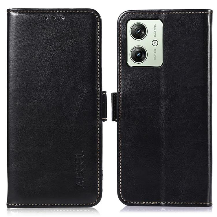 For Motorola Moto G64 5G Case PU Leather Crazy Horse Texture Wallet Phone Cover - Black
For Motorola Moto G64 5G Case PU Leather Crazy Horse Texture Wallet Phone Cover - Black