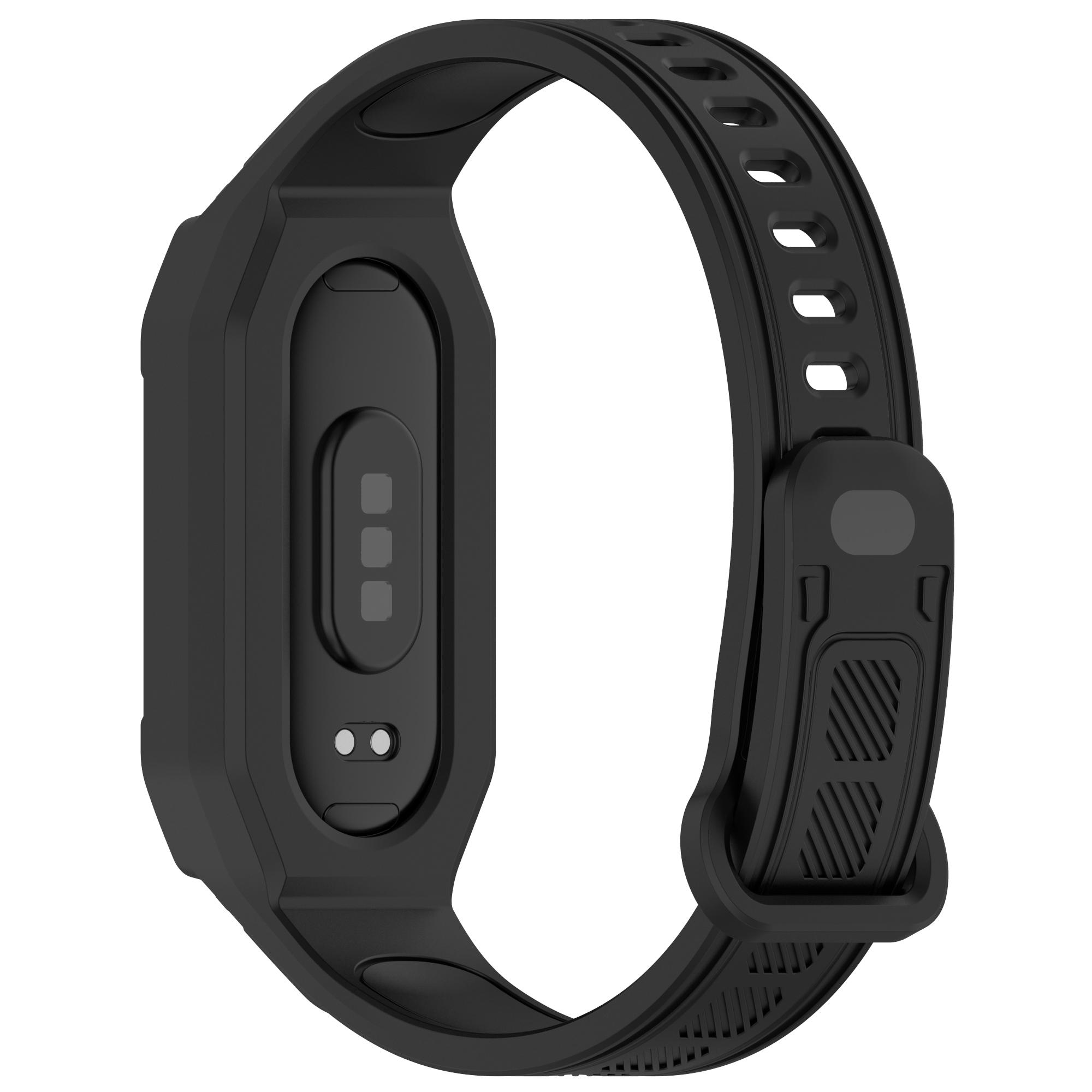 Silicone Strap with Integrated Watch Case For Xiaomi Mi Band 9 Ceramic Edition/Smart Band 9 NFC/9/8 NFC/8/Mi Band 7 NFC/7 Blue
Silicone Strap with Integrated Watch Case For Xiaomi Mi Band 9 Ceramic Edition/Smart Band 9 NFC/9/8 NFC/8/Mi Band 7 NFC/7 Blue