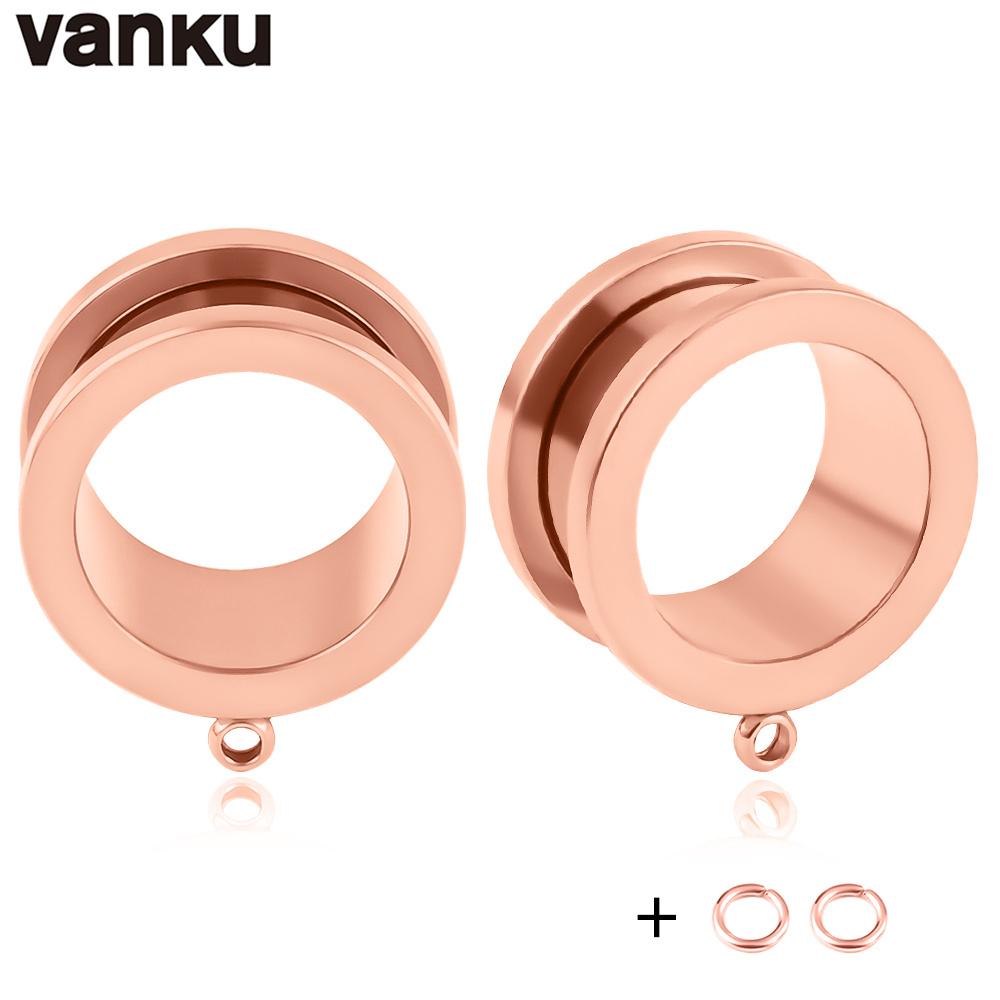 Vanku 2pcs DIY Dangle Double Flared Stainless Steel Ear Plugs Piercing Screw Tunnels Stretchers Body Jewelry Earrings Expander 30mm
Vanku 2pcs DIY Dangle Double Flared Stainless Steel Ear Plugs Piercing Screw Tunnels Stretchers Body Jewelry Earrings Expander 30mm
