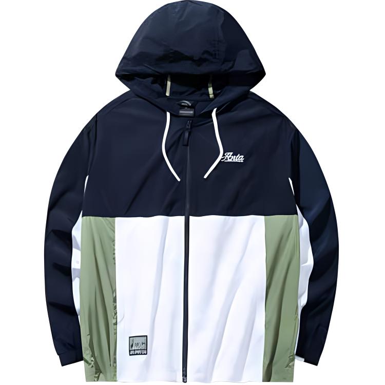 Anta Comfortable Breathable Loose Windbreaker With Letter Patchwork Zipper Hood Men Outerwear Midnight-Blue 152438604-1 2XL
Anta Comfortable Breathable Loose Windbreaker With Letter Patchwork Zipper Hood Men Outerwear Midnight-Blue 152438604-1 2XL