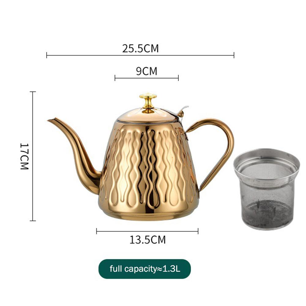 Утолщенный нержавеющий чайник-ананас с ситечком, Ресторанный чайник, Кофейник большой емкости, Заварочный чайник для дома
Утолщенный нержавеющий чайник-ананас с ситечком, Ресторанный чайник, Кофейник большой емкости, Заварочный чайник для дома