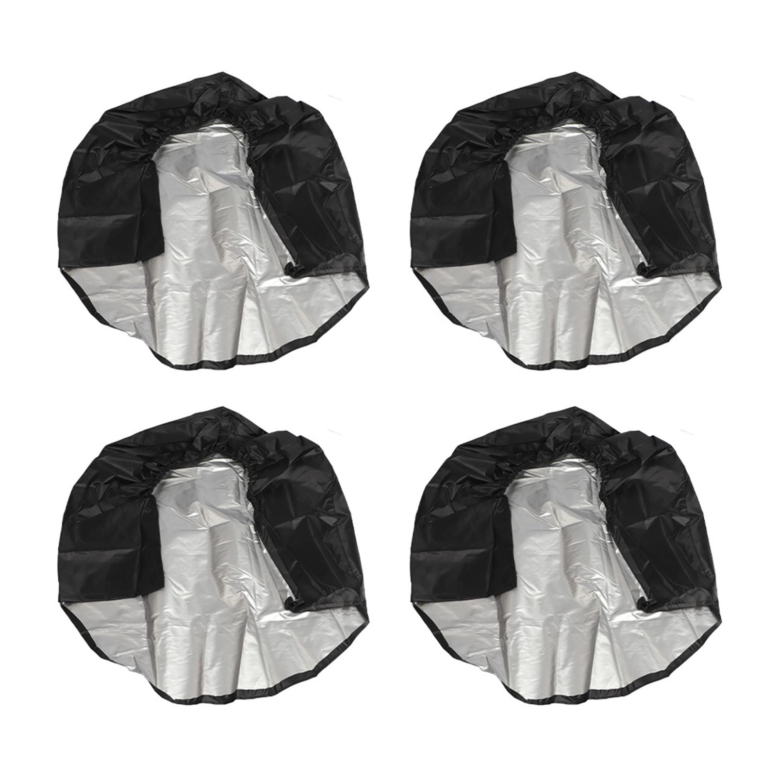 4pcs 32 Inch Wheel Tire Covers Wheel ive Covers for RV Truck Car Trailer Black
4pcs 32 Inch Wheel Tire Covers Wheel ive Covers for RV Truck Car Trailer Black