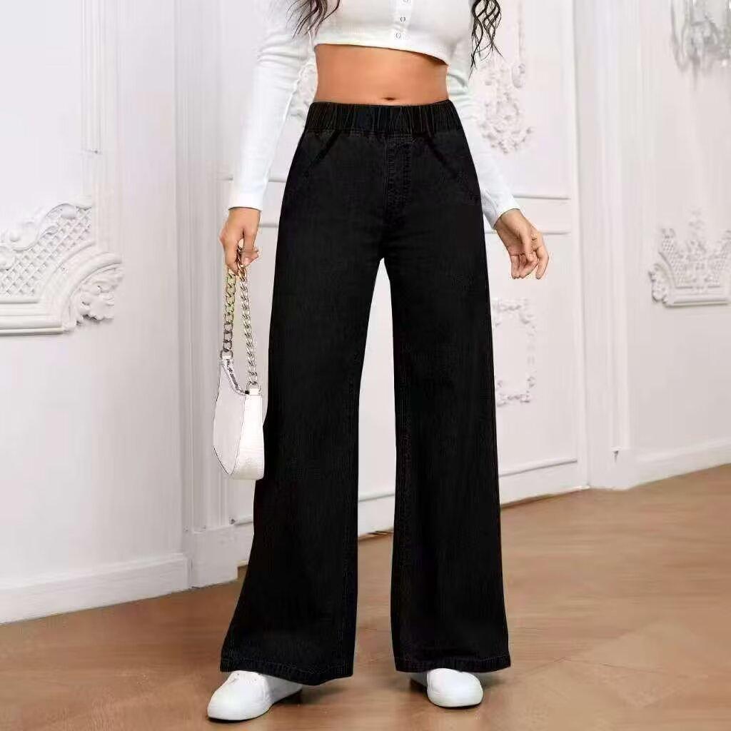 Women s Vintage High Waist Straight Leg Loose Wide Leg Pants Casual Trousers Jeans XXL чорний
Women s Vintage High Waist Straight Leg Loose Wide Leg Pants Casual Trousers Jeans XXL чорний