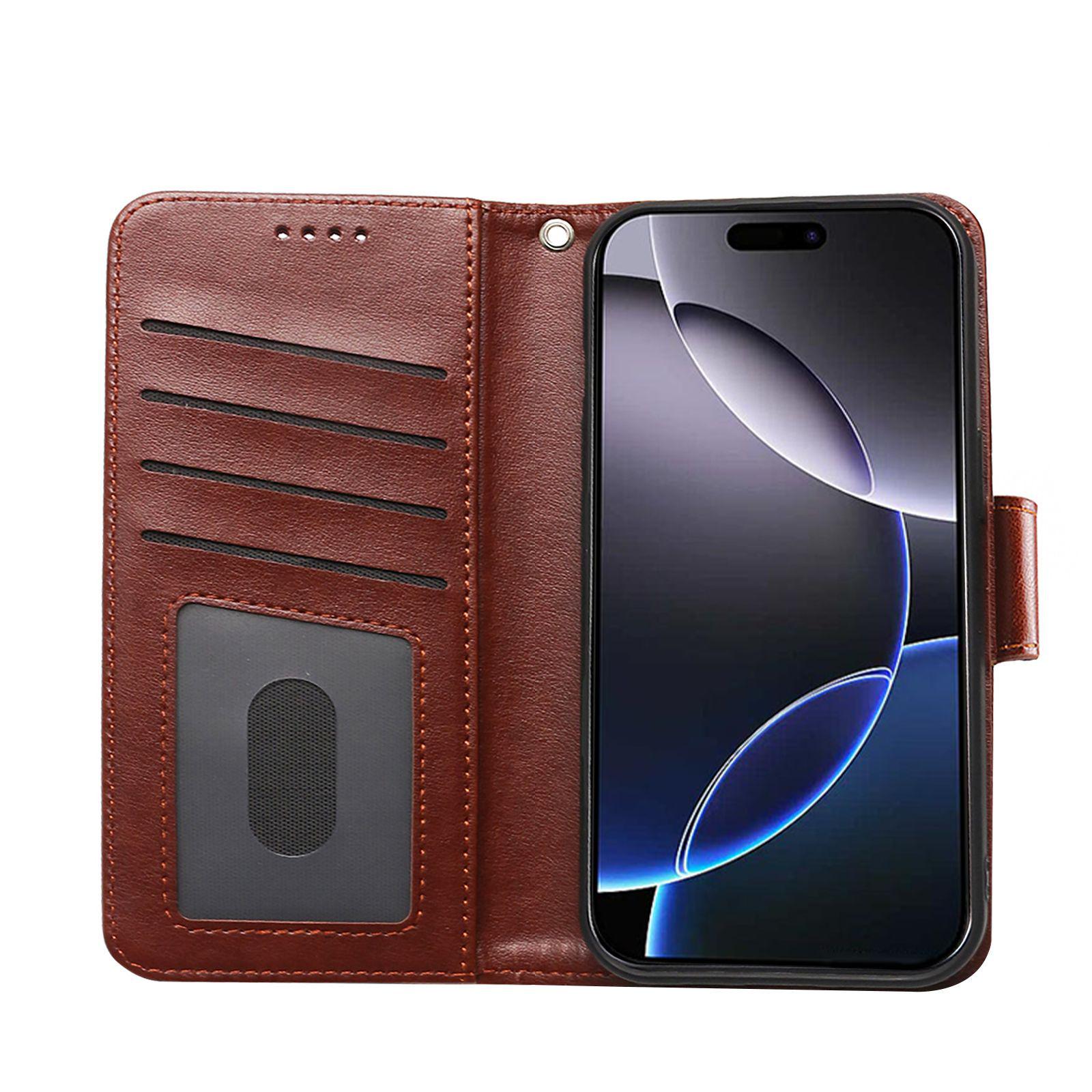 Compatible with iPhone 17: Lambskin Leather Wallet Flip Case with Stand, Photo Frame, and Lanyard iPhone 17
Compatible with iPhone 17: Lambskin Leather Wallet Flip Case with Stand, Photo Frame, and Lanyard iPhone 17