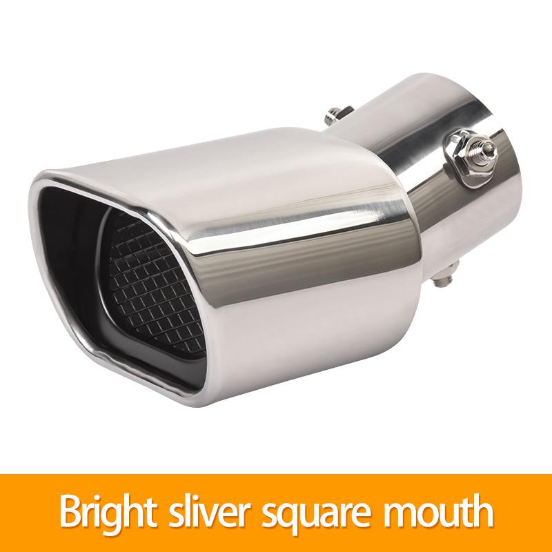Car Exhaust Muffler Tip Rear Tail Pipe for Suzuki Jimny Accessories JB64 JB74 Car Exterior Accessories Supplies Silver Square
Car Exhaust Muffler Tip Rear Tail Pipe for Suzuki Jimny Accessories JB64 JB74 Car Exterior Accessories Supplies Silver Square