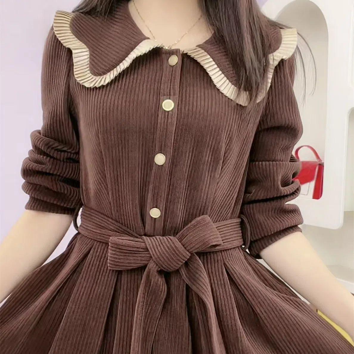 Chic Autumn 2026 Plus Size Waist-Cinched Lace Dress 3XL кавовий
Chic Autumn 2026 Plus Size Waist-Cinched Lace Dress 3XL кавовий
