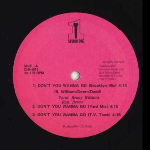 12inch Record BENNY WILLIAMS - Don t You Wanna Go / I Believe In L CHH001 Studio One 199- US Reggae, Ska & Dub
12inch Record BENNY WILLIAMS - Don t You Wanna Go / I Believe In L CHH001 Studio One 199- US Reggae, Ska & Dub