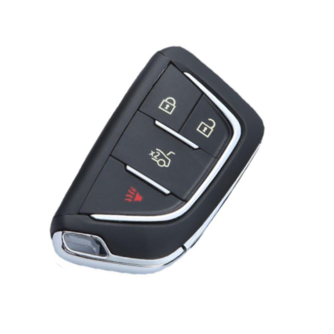 Compatible with 2022 Cadillac CT4 & CT5 Smart Key Card, 3+1 Buttons, 433MHz, 49 Chip, Sedan Models.
Compatible with 2022 Cadillac CT4 & CT5 Smart Key Card, 3+1 Buttons, 433MHz, 49 Chip, Sedan Models.