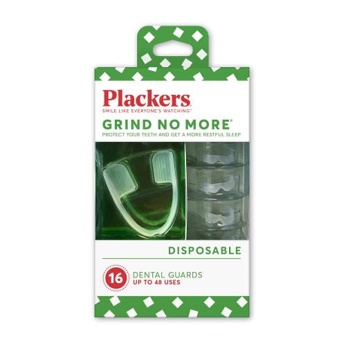 Plackers, Grind No More, Disposable Dental Guards, 16 Count
Plackers, Grind No More, Disposable Dental Guards, 16 Count