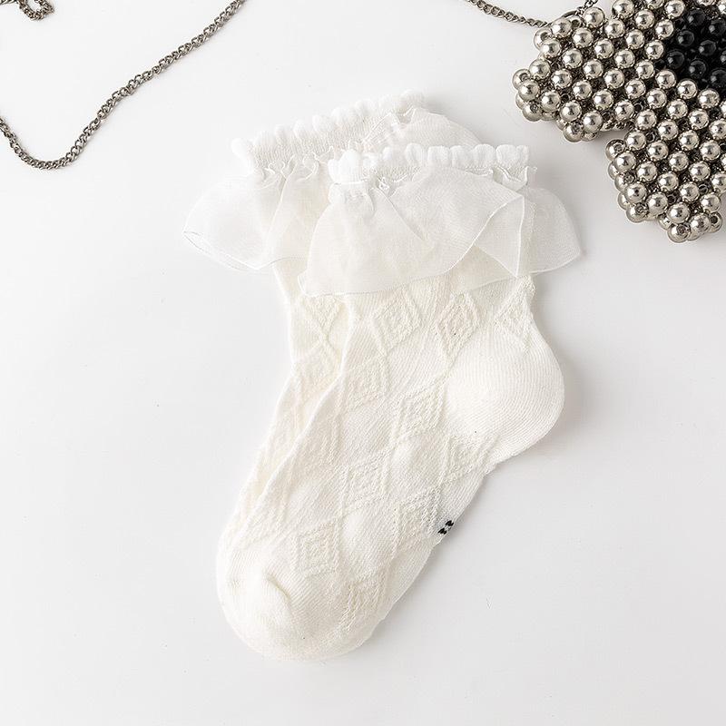 Носки с оборками для девочек, кружевные носки JK Calf для детей, милые носки принцессы с оборками белого и черного цвета для детей, одежда на весну и лето L
Носки с оборками для девочек, кружевные носки JK Calf для детей, милые носки принцессы с оборками белого и черного цвета для детей, одежда на весну и лето L
