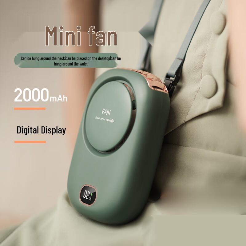 Portable USB Bladeless Neck and Waist Fan
Portable USB Bladeless Neck and Waist Fan