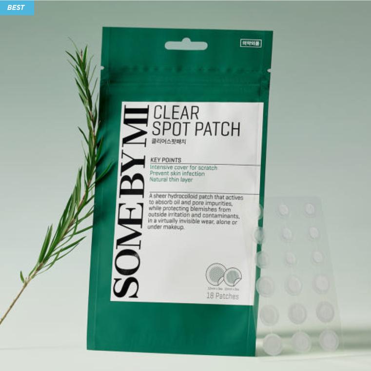 SOME BY MI Clear Spot Patch 18 sheets | Acne Cover & Fast Healing | Korean Skincare 1 pack (18 sheets)
SOME BY MI Clear Spot Patch 18 sheets | Acne Cover & Fast Healing | Korean Skincare 1 pack (18 sheets)