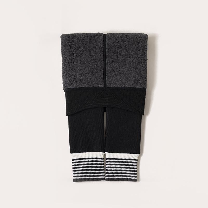 Дівчачі бавовняні смугасті легінси на оксамитовій підкладці для осені/зими - Без ластовиці, Теплі, Довжиною дев ять точок XL (Height 125-140cm)
Дівчачі бавовняні смугасті легінси на оксамитовій підкладці для осені/зими - Без ластовиці, Теплі, Довжиною дев ять точок XL (Height 125-140cm)