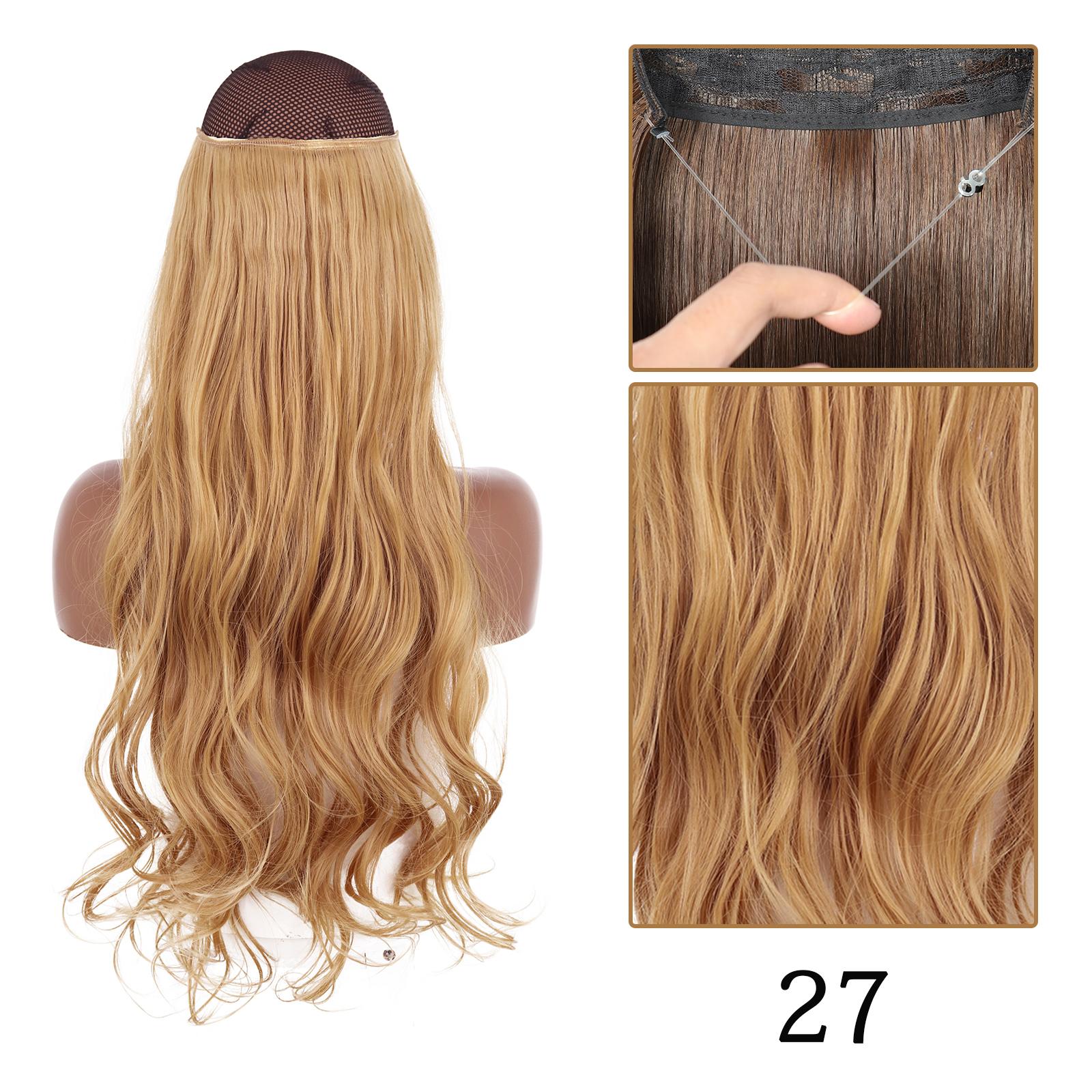 MERISIHAIR синтетические волосы для наращивания без зажимов, натуральные длинные волнистые регулируемые невидимые шиньон с рыбной линией для женщин 55CM
MERISIHAIR синтетические волосы для наращивания без зажимов, натуральные длинные волнистые регулируемые невидимые шиньон с рыбной линией для женщин 55CM