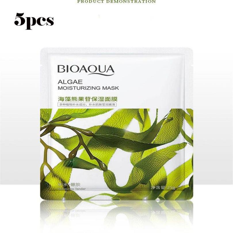 BIOAQUA Арбутин Увлажняющая водорослевая маска Проницаемость влаги Осветляющая антивозрастная маска-эссенция 5pcs
BIOAQUA Арбутин Увлажняющая водорослевая маска Проницаемость влаги Осветляющая антивозрастная маска-эссенция 5pcs