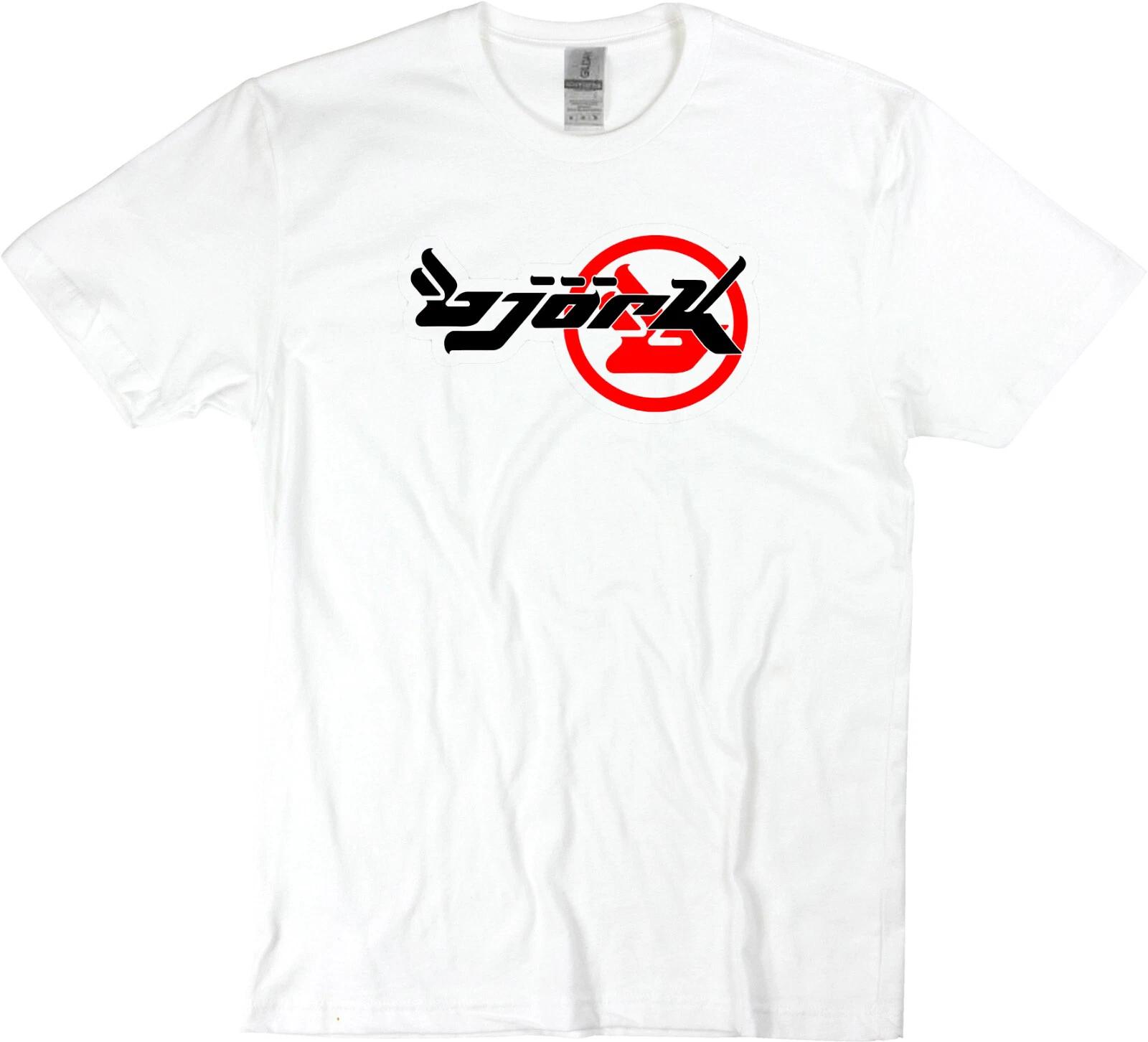 Bjork logo T shirt music comfortable heavy cotton size L XL
Bjork logo T shirt music comfortable heavy cotton size L XL