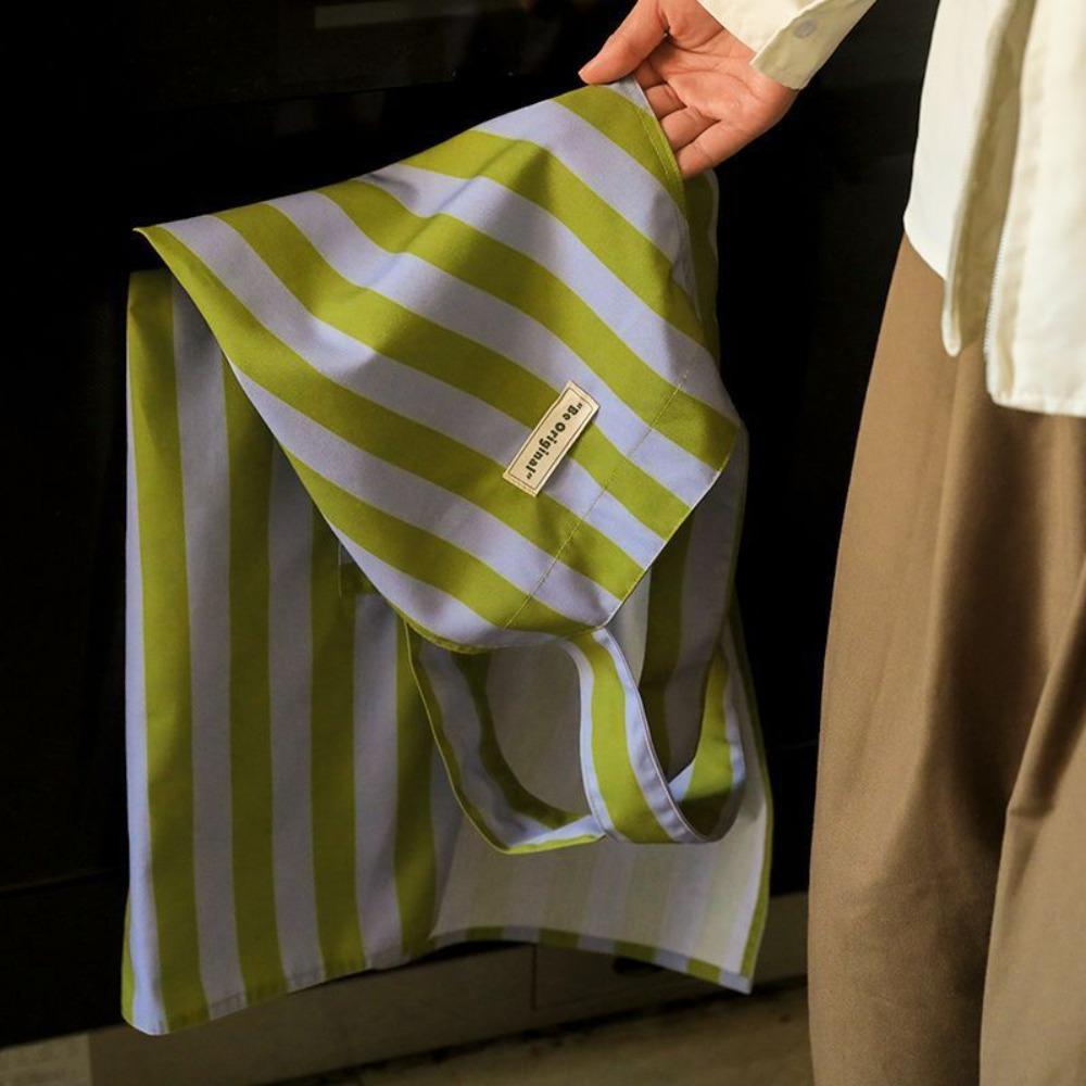 Polyester Green Striped Apron Cross-back Design Kitchen Apron Creative Cooking Apron Women s Style A
Polyester Green Striped Apron Cross-back Design Kitchen Apron Creative Cooking Apron Women s Style A