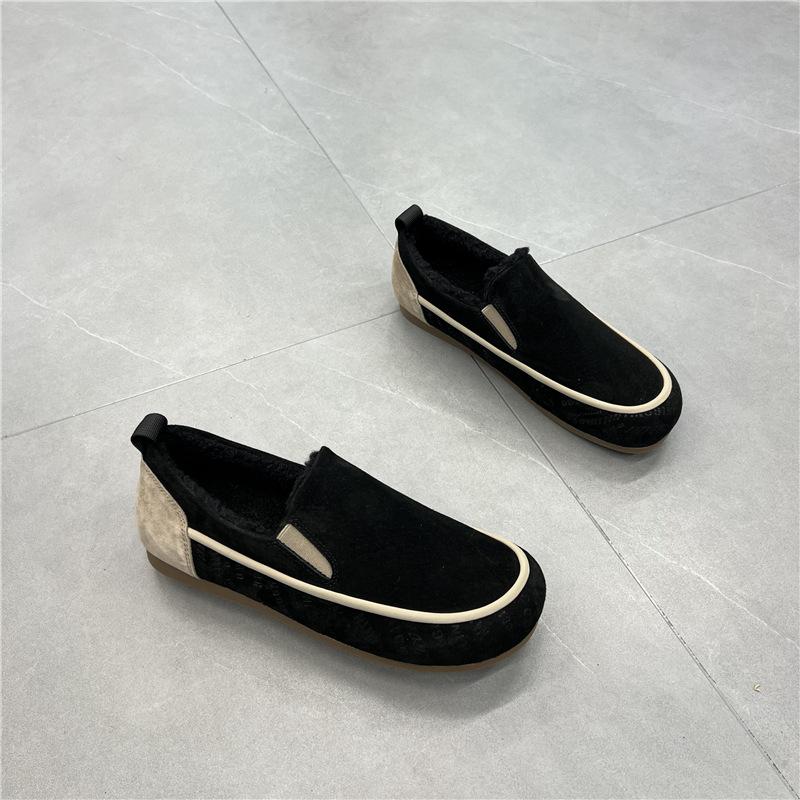 Winter velvet cotton ladyshoes lazy leather soft-soled beanie shoes driving shoes 12 38 leather shoe size
Winter velvet cotton ladyshoes lazy leather soft-soled beanie shoes driving shoes 12 38 leather shoe size