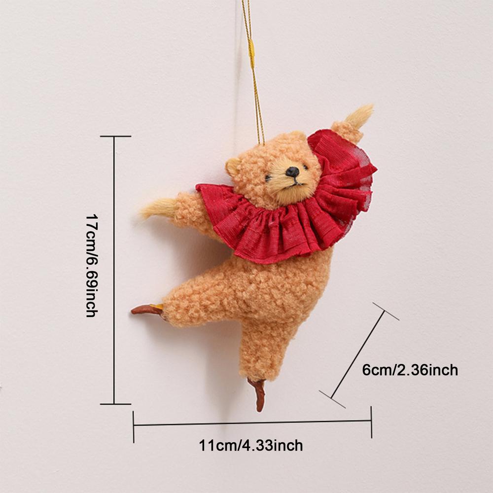 Bear Plush Hangable Collectible Pendant Ballet Dancing Bear For Room Home Car Family Friends Holiday Party Supplies Outdoor жёлтый
Bear Plush Hangable Collectible Pendant Ballet Dancing Bear For Room Home Car Family Friends Holiday Party Supplies Outdoor жёлтый