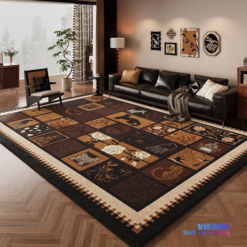 VIKAMA Antique Living Room Loop Pile Carpet Dirty Resistant Living Room Sofa Coffee Table Bedroom Bedside Rugs Home Decoration 140X250CM(4.6X8.2FT
VIKAMA Antique Living Room Loop Pile Carpet Dirty Resistant Living Room Sofa Coffee Table Bedroom Bedside Rugs Home Decoration 140X250CM(4.6X8.2FT