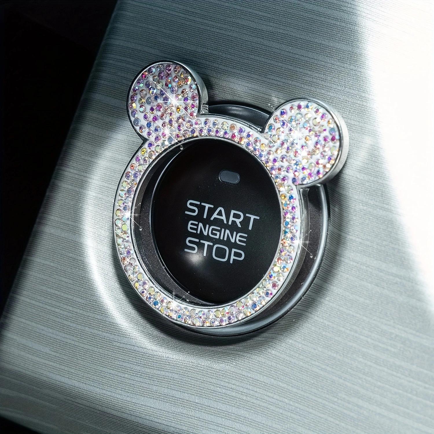 Car Button Start Decoration Sticker Ignition Switch Engine Stop with Artificial Diamonds Cartoon Interior Accessories for Women
Car Button Start Decoration Sticker Ignition Switch Engine Stop with Artificial Diamonds Cartoon Interior Accessories for Women