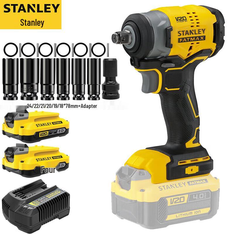 Безщітковий акумуляторний ударний гайковерт Stanley 20V SBW910-A9 штекер CN (адаптер в комплекті)
Безщітковий акумуляторний ударний гайковерт Stanley 20V SBW910-A9 штекер CN (адаптер в комплекті)