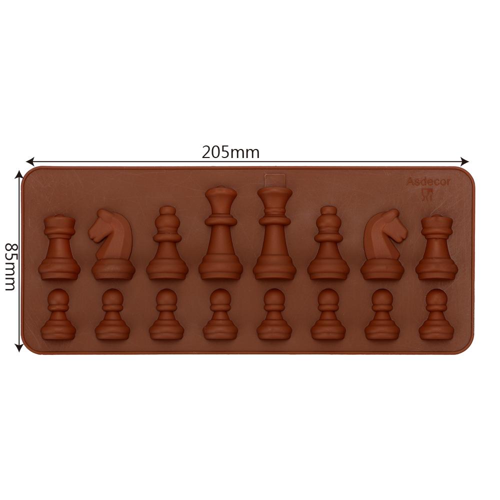 Chocolate Mold Kitchen Accessories Bakeware Biscuit Mould Silicone Chess Shape Ice Sugar Cake Mould DIY Hand Tools -40℃ to 230 ℃
Chocolate Mold Kitchen Accessories Bakeware Biscuit Mould Silicone Chess Shape Ice Sugar Cake Mould DIY Hand Tools -40℃ to 230 ℃